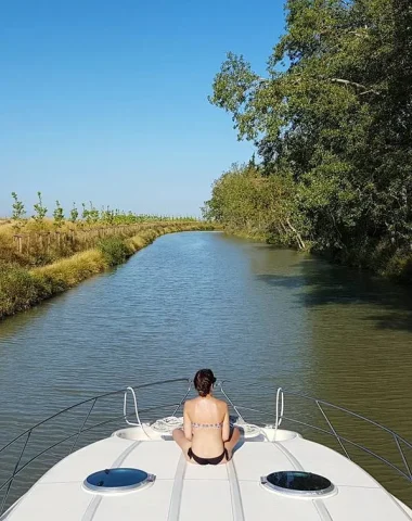 Le canal du Midi en bateau