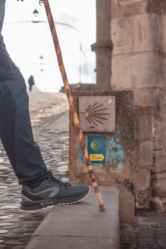 Le chemin de Saint-Jacques de Compostelle