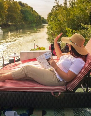 Le long du canal du midi, avé l’accent