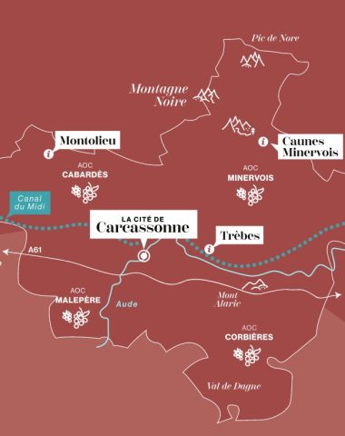 Sur place , carte interactive